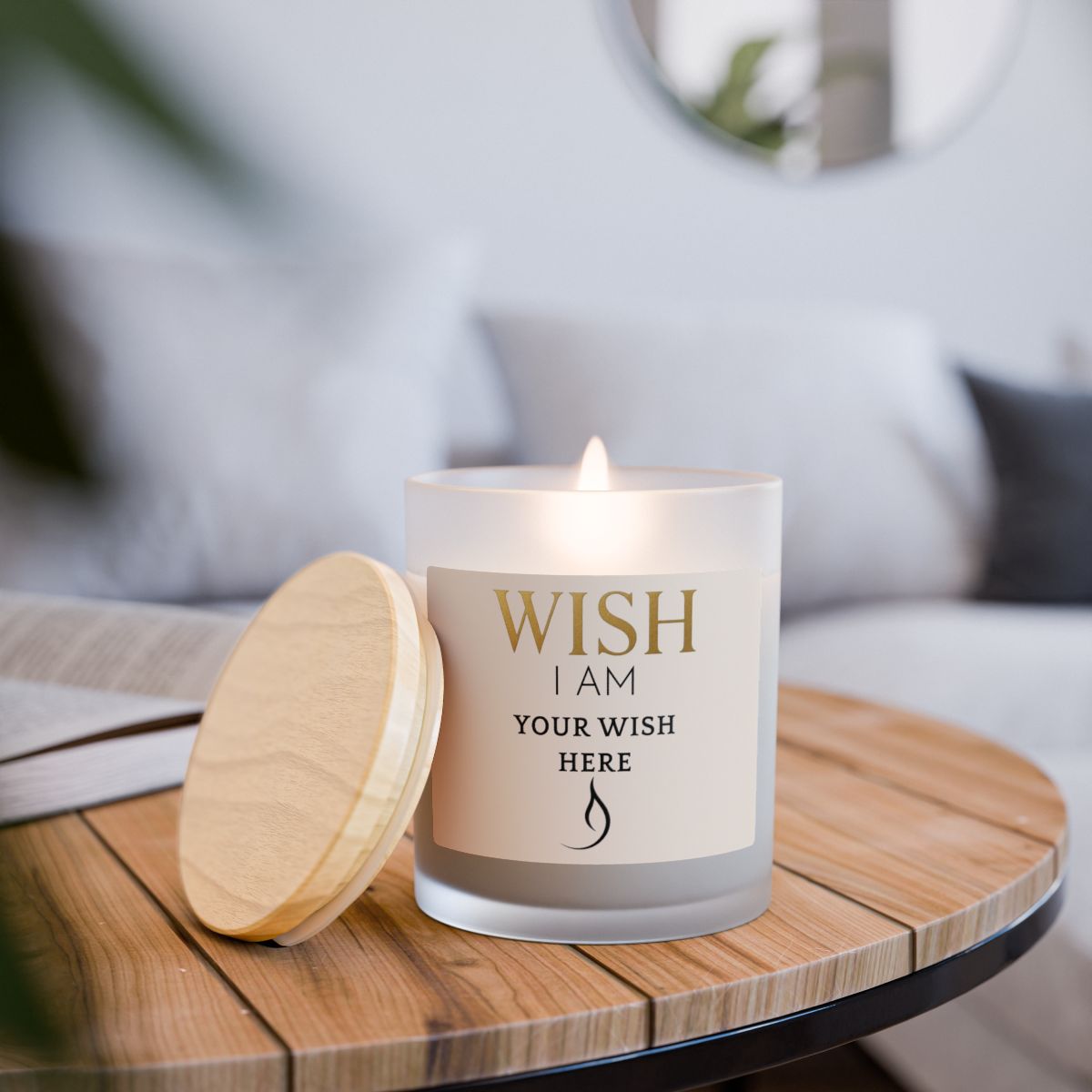 PERSONALIZED MEDITATION CANDLES