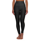 Copy of High-Waisted Yoga Leggings — Subtle Gold Star Accent