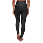 Copy of High-Waisted Yoga Leggings — Subtle Gold Star Accent