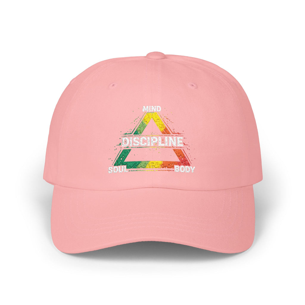 Cap for all seasons— Triangle Discipline: Mind, Soul & Body Fitness Hat