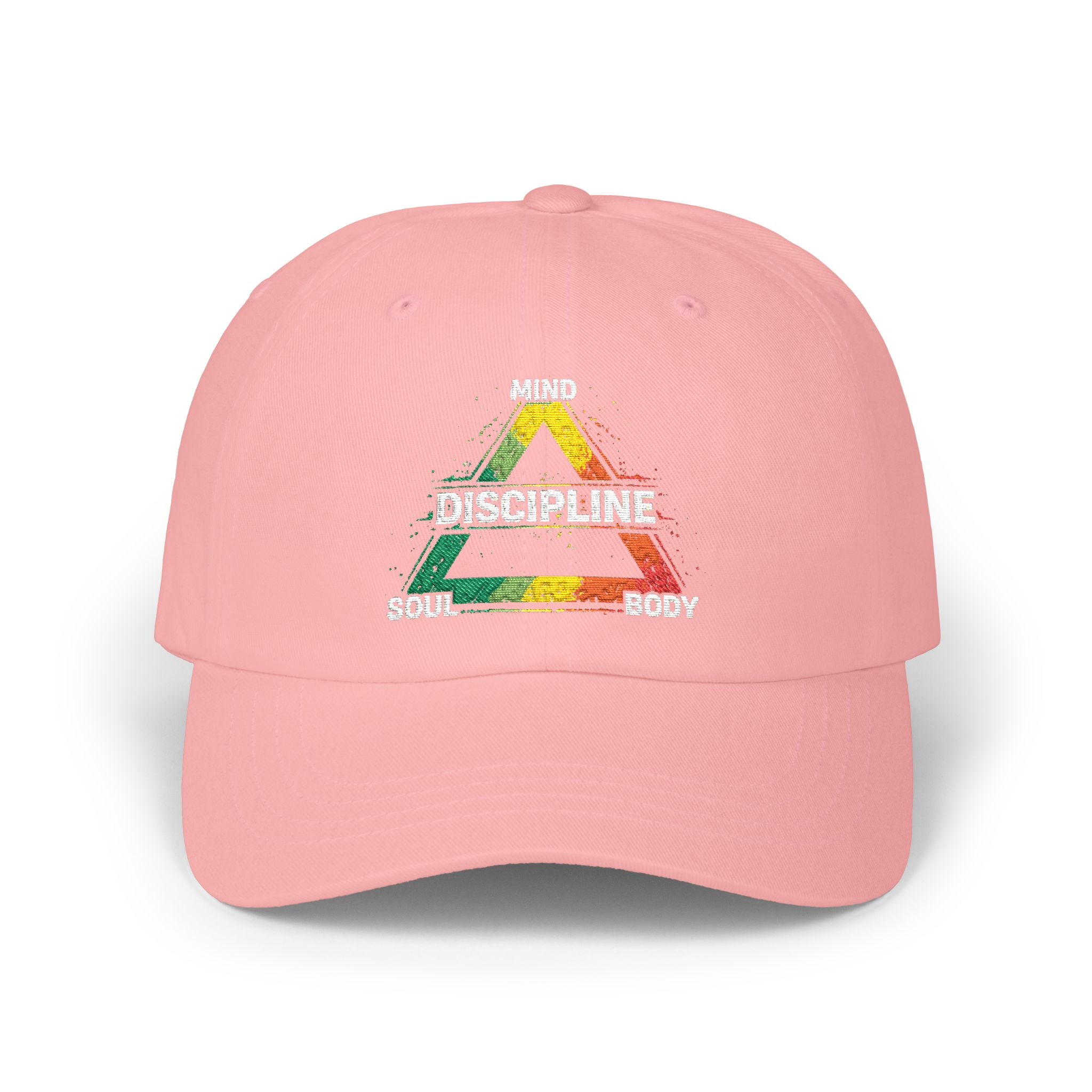 Cap for all seasons— Triangle Discipline: Mind, Soul & Body Fitness Hat