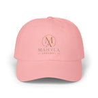 Gold Monogram Logo Classic Dad Cap | Embroidered Initials Baseball Hat