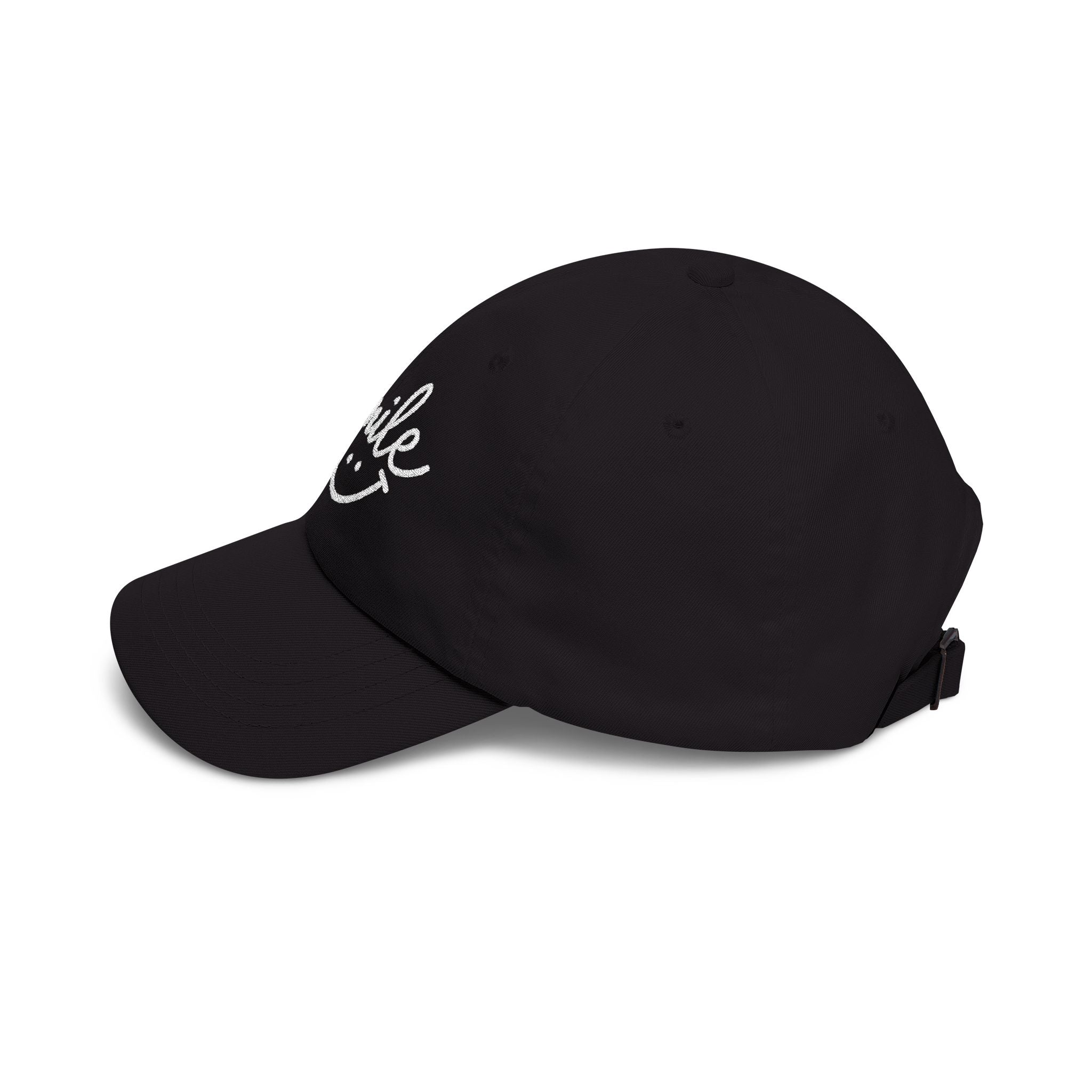'Smile' Embroidered  Cap |  Baseball Hat
