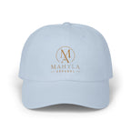 Gold Monogram Logo Classic Dad Cap | Embroidered Initials Baseball Hat