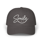 'Smile' Embroidered  Cap |  Baseball Hat
