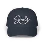 'Smile' Embroidered  Cap |  Baseball Hat