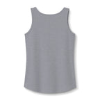 Smile script with smiley face Tank Top | pastel blue hand-lettered design