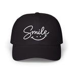 'Smile' Embroidered  Cap |  Baseball Hat