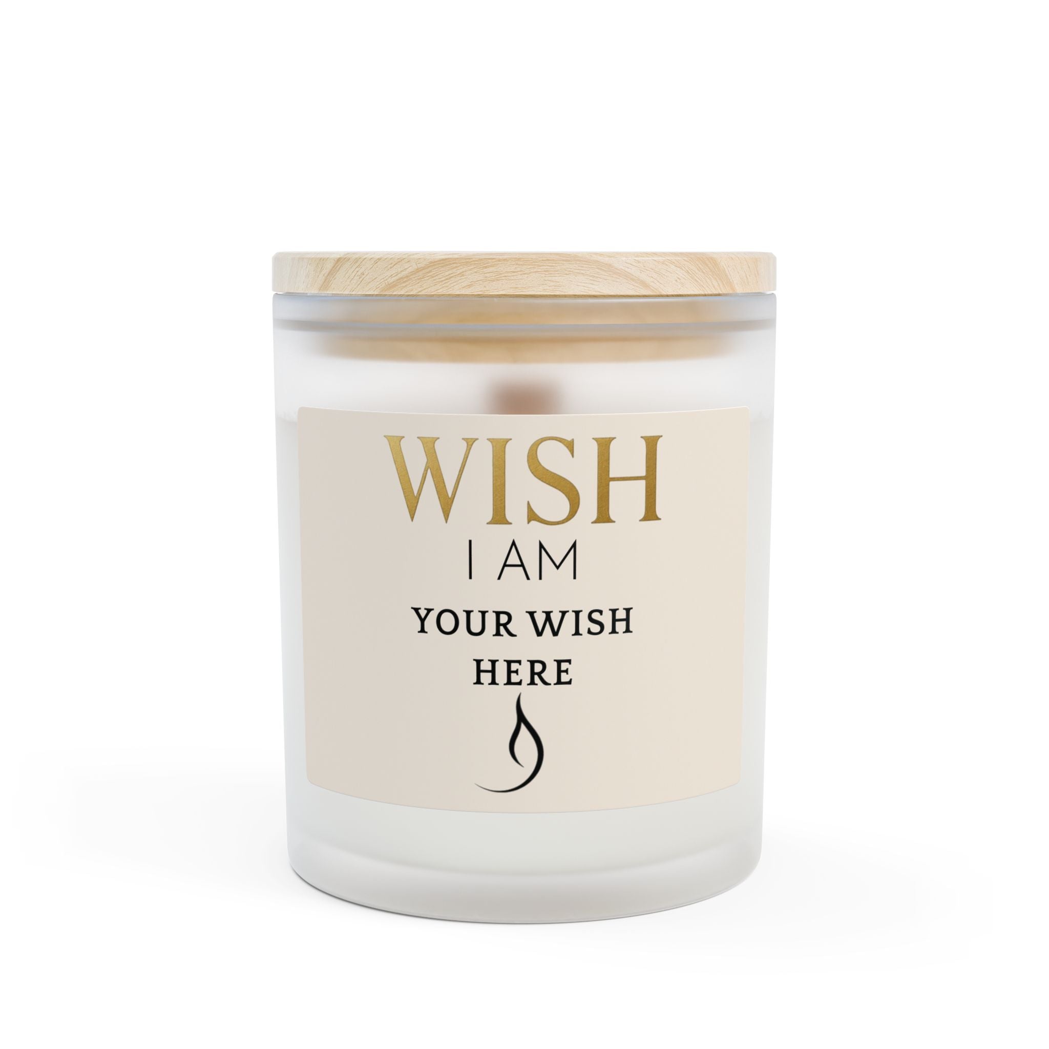 Personalized “I AM” Meditation Candle Style 2– Manifest Your Intention Through Light & Scent