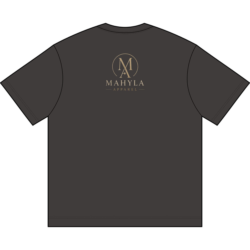 Elevate Mahyla typography T-Shirt | motivational chest logo