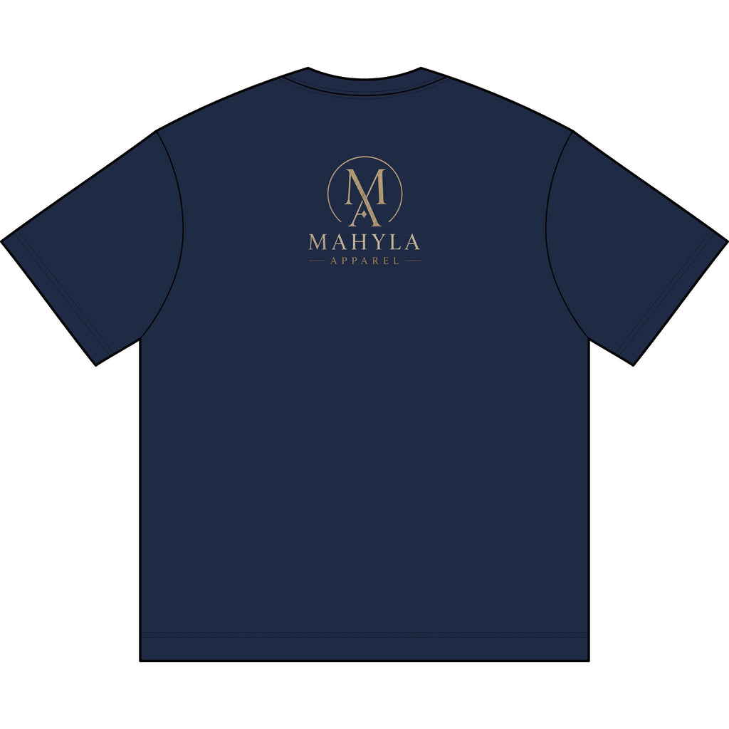 Elevate Mahyla typography T-Shirt | motivational chest logo