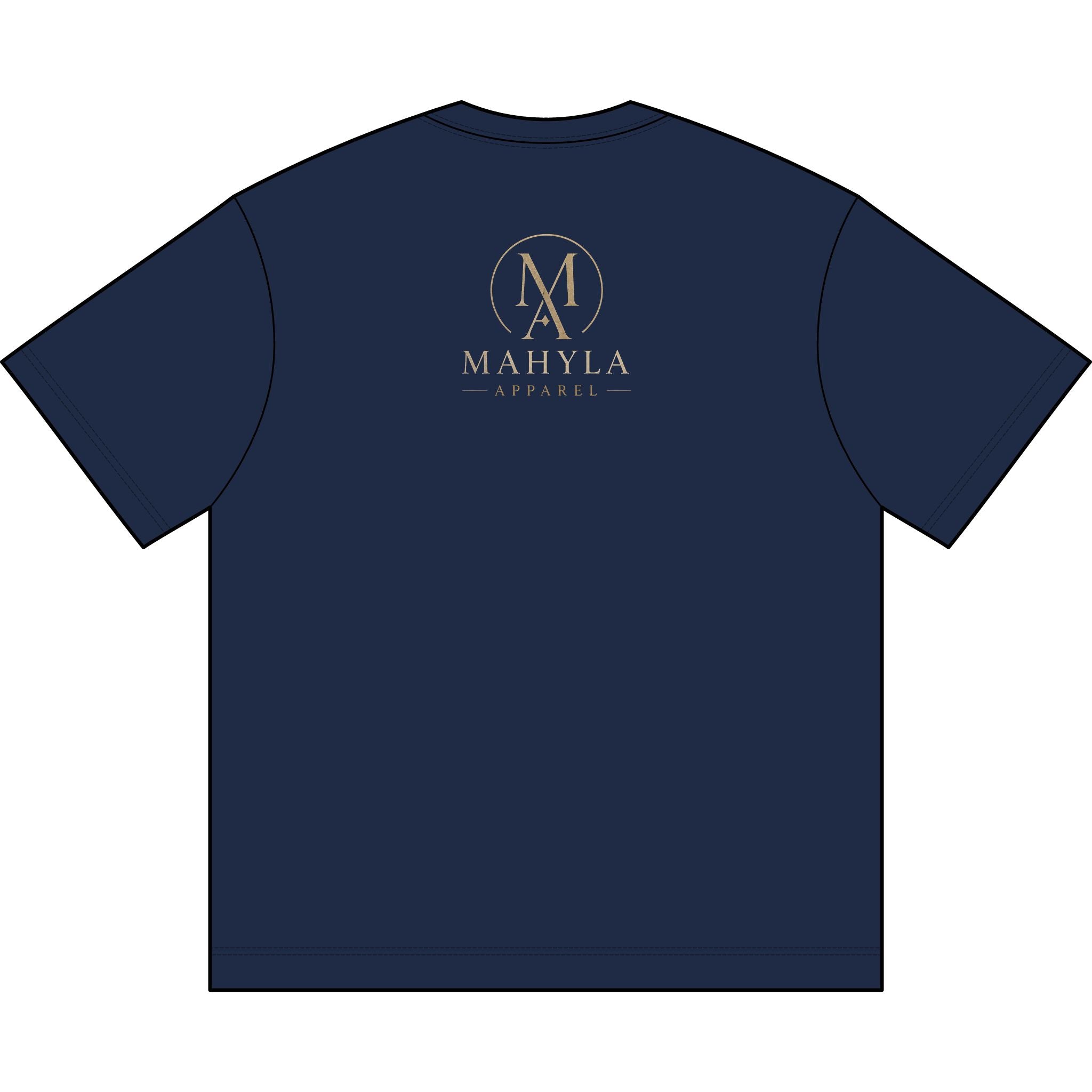 Elevate Mahyla typography T-Shirt | motivational chest logo
