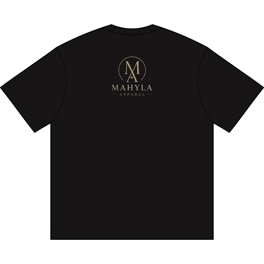 Elevate Mahyla typography T-Shirt | motivational chest logo